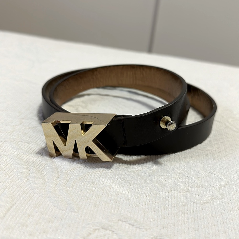 Michael Kors brown woman belt